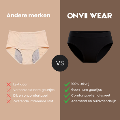 ONVII Dames Incontinentie onderbroek - Medium Absorptie
